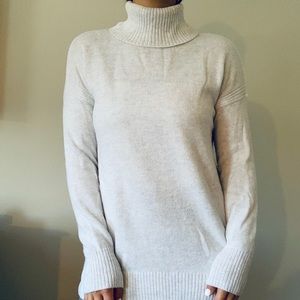 Gray Turtleneck